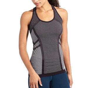 Athleta Black & White Activewear Workout Tank Top Sz. XL